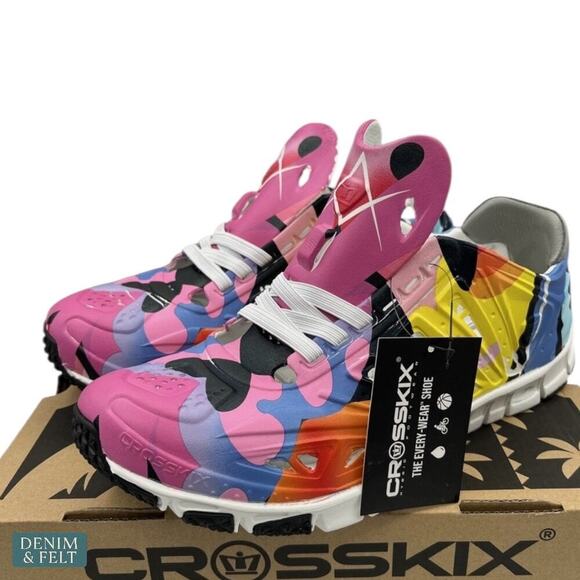 Crosskix Graffiti C APX  Hybrid Water Shoe Colorful Limited Ed. Slip Resistant - Picture 8 of 15